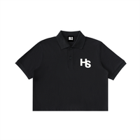 High Society Cropped Polo Shirt