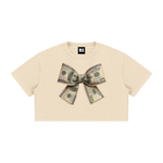 Money Bow Crop T-Shirt