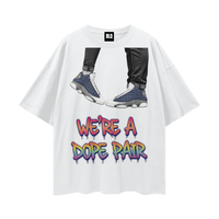"Retro Flint" Loose Drop Shoulder T-Shirt