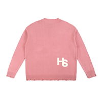 HIGH SOCIETY Vintage Washed Hand-Frayed Sweater