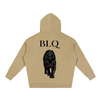 Panther Oversize Fleeced Hoodie