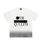 "OVER QUALIFIED" Sunfade Vintage Washed T-Shirt