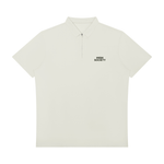 HIGH SOCIETY Men's Quarter-Zip Performance Polo Shirt