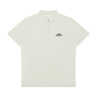 HIGH SOCIETY Men's Quarter-Zip Performance Polo Shirt