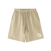 TOP TIER Vintage Wash Cotton Shorts