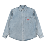 HIGH SOCIETY Vintage Wash Denim Shirt