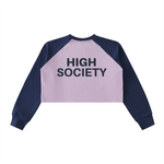 High Soiciety Crop Sweatshirt