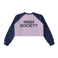 High Soiciety Crop Sweatshirt
