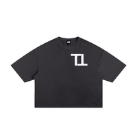 NUN'THING BUT LOVE Frayed Boxy Tee