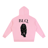 Panther Oversize Fleeced Hoodie