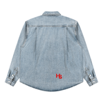 HIGH SOCIETY Vintage Wash Denim Shirt