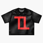 FERRARI HELMET Boxy Net T-Shirt