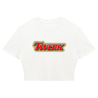TWERK Ribbed Crop T-Shirt