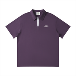 Unisex Quarter-Zip Polo Shirt