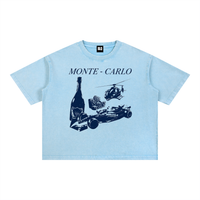 MONTE CARLO Boxy Cotton T-Shirt