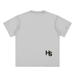 Hand-frayed Reversible T-shirt