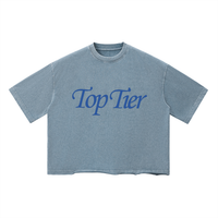 TOP TIER VEHICLES Wash Boxy T-Shirt