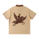 TOP TIER PEGASUS Raglan Polo Shirt