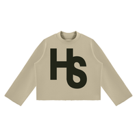 High Society Raw Edge Boxy Sweatshirt