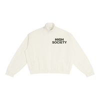 High Society Striped Full-Zip Track Jacket