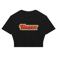 TWERK Ribbed Crop T-Shirt
