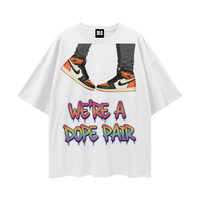 "Retro Orange 1's" Drop Shoulder T-Shirt