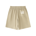 TOP TIER Vintage Wash Cotton Shorts