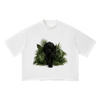Panther in the Grass Boxy T-Shirt