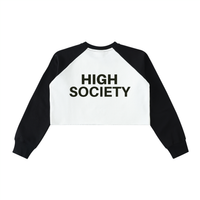 High Society Crop Sweatshirt