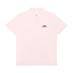 HIGH SOCIETY Men's Quarter-Zip Performance Polo Shirt