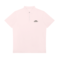 HIGH SOCIETY Men's Quarter-Zip Performance Polo Shirt