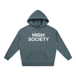 High Society Oversize Fleeced Hoodie