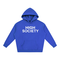 High Society Oversize Fleeced Hoodie