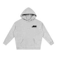 Panther Oversize Fleeced Hoodie