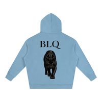 Panther Oversize Fleeced Hoodie