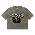 DOGS GOTTA EAT Waffle Boxy T-Shirt