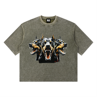 DOGS GOTTA EAT Waffle Boxy T-Shirt