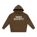 High Society Oversize Fleeced Hoodie
