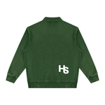HIGH SOCIETY  Vintage Wash Quarter-Zip Sweatshirt