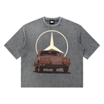 MERCEDES Waffle Boxy T-Shirt