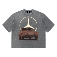 MERCEDES Waffle Boxy T-Shirt