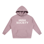 High Society Oversize Fleeced Hoodie