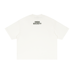 MONMOUSSEAU Textured Waffle Washed Boxy T-Shirt