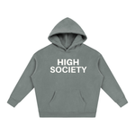 High Society Oversize Fleeced Hoodie
