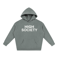 High Society Oversize Fleeced Hoodie