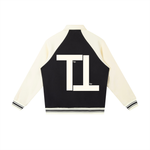 TOP TIER Raglan Sleeve Baseball Jacket