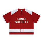 High Sociey Mesh Boxy T-Shirt