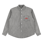 HIGH SOCIETY  Vintage Wash Denim Shirt