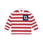 TOP TIER Stripe Polo Shirt
