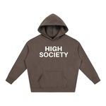 High Society Oversize Fleeced Hoodie
